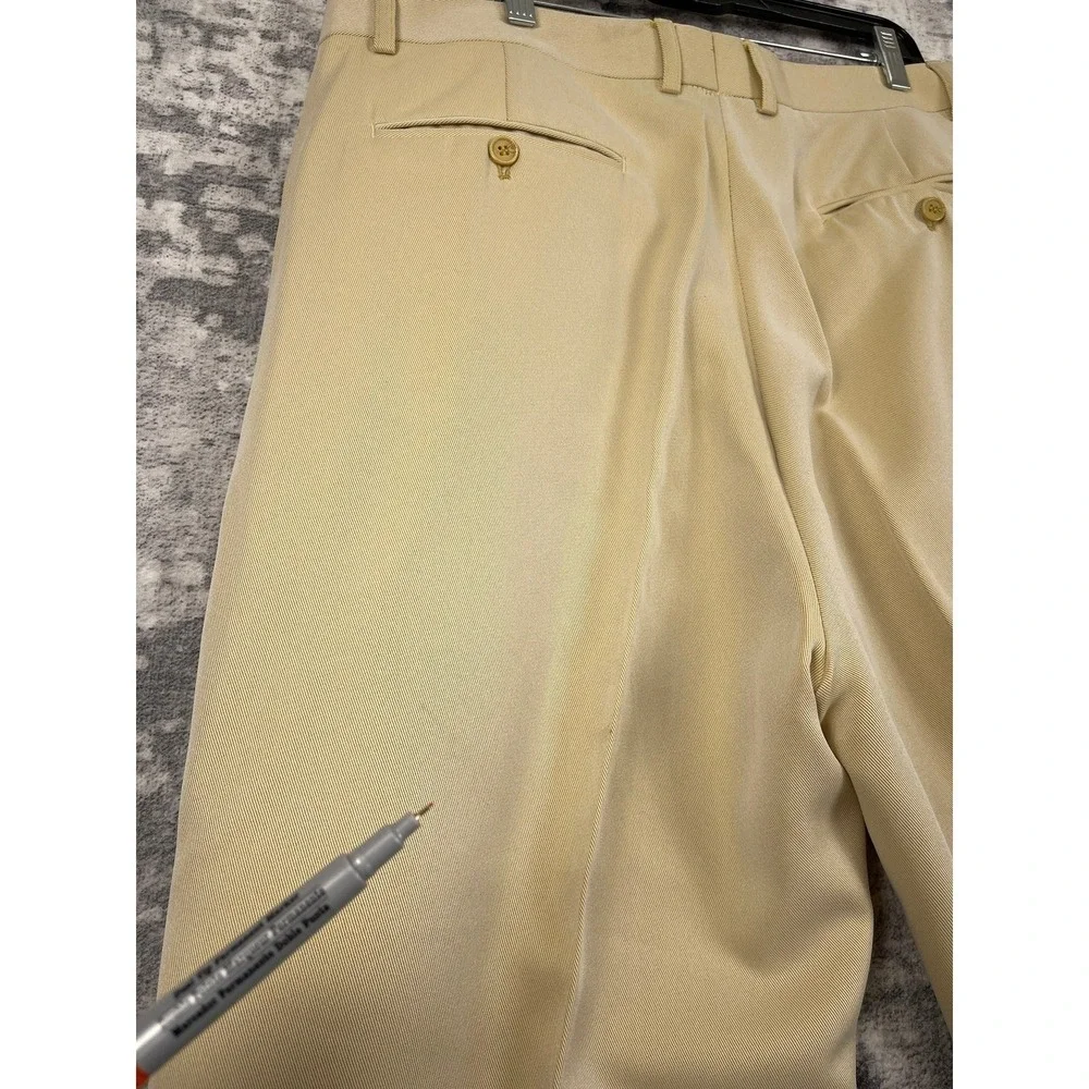 John‎ Raphael Platinum Men's 46L 38x32 Yellow Plaid 3 Piece Suit Milano Elegant